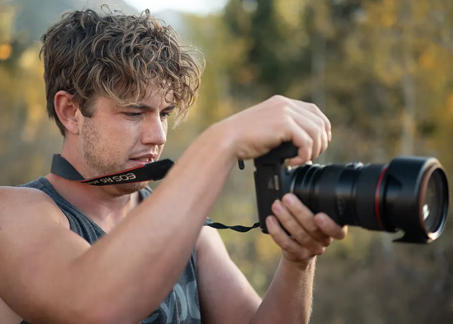 Tyler Deher Taking Photos